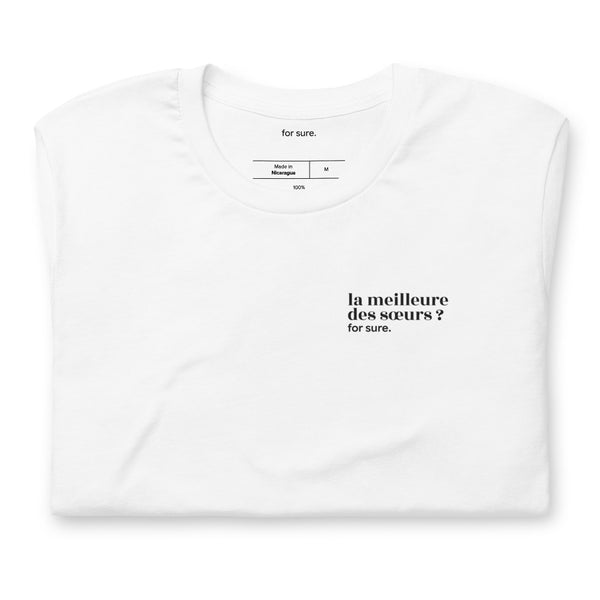 La meilleure des sœurs ? for sure.