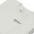 T-shirt gris « un grand frère protecteur ? for sure. », vue en biais