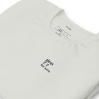 T-shirt gris « gen Z ? for sure. », vue en biais