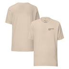 T-shirt beige « une bricoleuse en or ? for sure. », face et dos