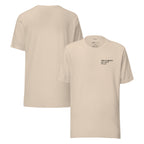 T-shirt beige « une experte en vin ? for sure. », face et dos