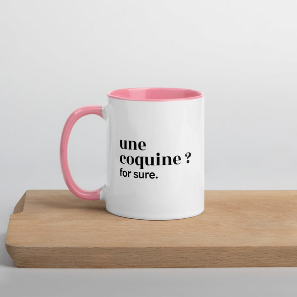Mug « Une coquine ? for sure. »
