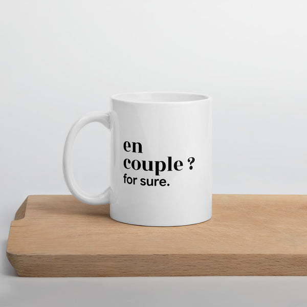Mug « En couple ? for sure. »